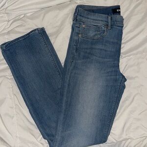 Express Barely Boot Mid-Rise Denim Jeans